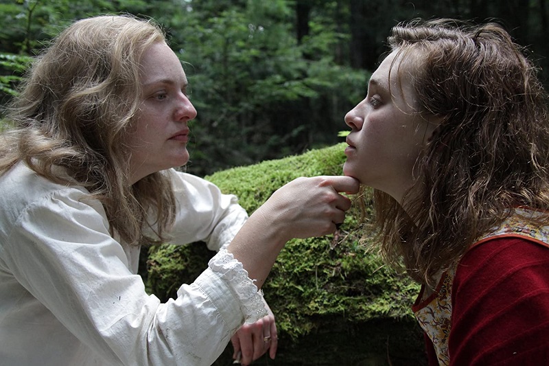 Elisabeth Moss and Odessa Young in Shirley.